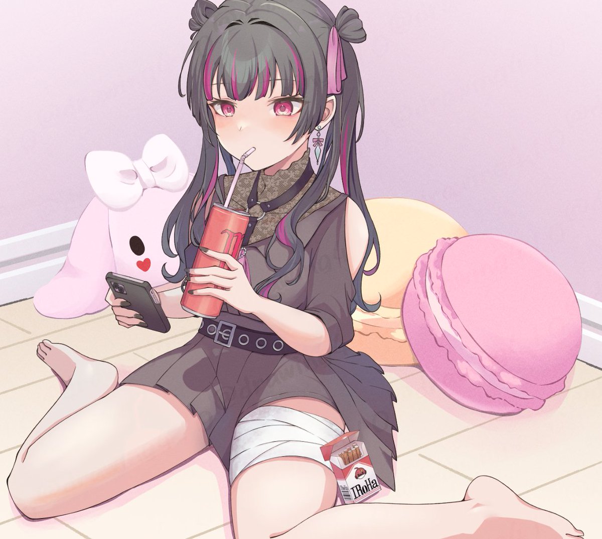 「改めまして、IRoHa様のオリジナル楽曲「もぅまた」のMVイラストを描かせていた」|410(しどう)🌟おでライ札幌(9/17)B15,16のイラスト