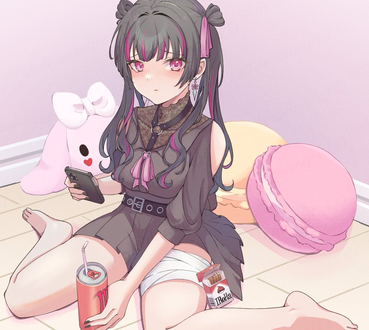 「改めまして、IRoHa様のオリジナル楽曲「もぅまた」のMVイラストを描かせていた」|410(しどう)🌟おでライ札幌(9/17)B15,16のイラスト