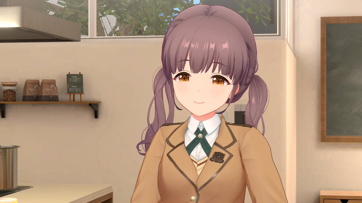 🌟プレミアムガチャ更新予告🌟／ 鈴村優のヘアスタイル「ツインテール