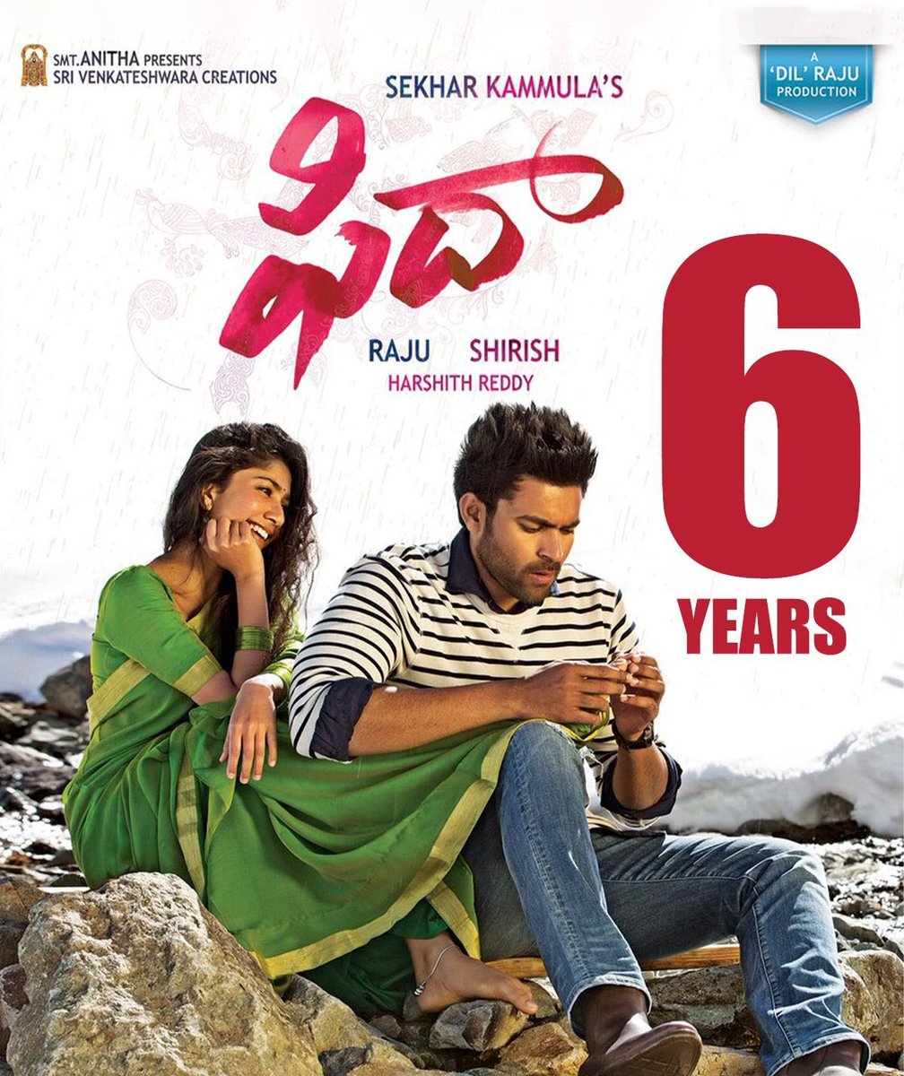 TFIMovieUpdates's tweet image. #6YearsForFidaa 

@IAmVarunTej 
@sekharkammula 
@Sai_Pallavi92 
@HR_3555 
@shakthikanth 
@SVC_official 
@DilRajuProdctns 
@adityamusic