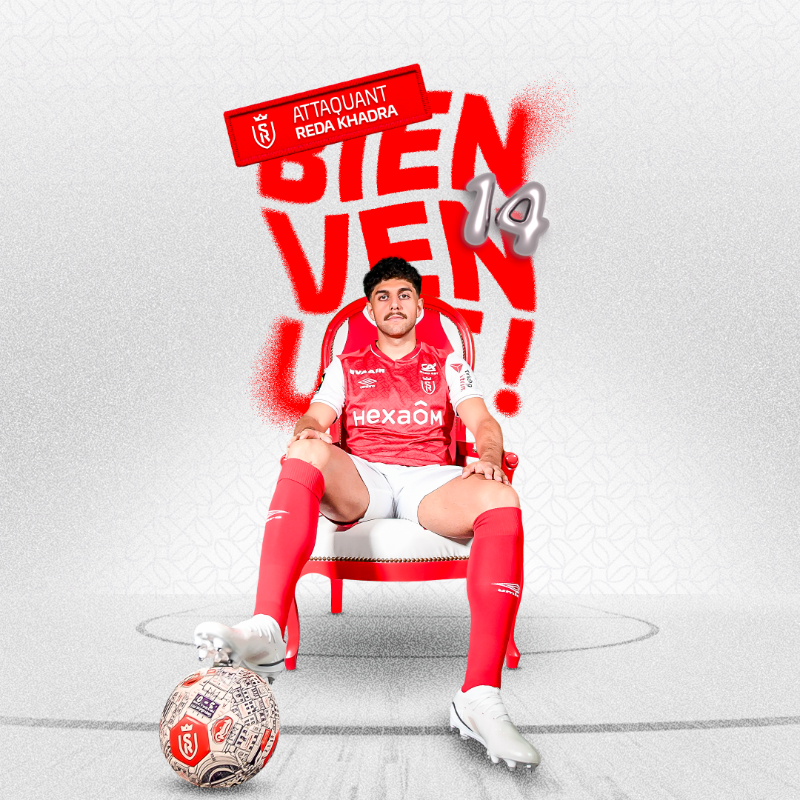 StadeDeReims's tweet photo. Véloce, rapide balle au pied et déstabilisateur de défense : 𝗥𝗲𝗱𝗮 𝗞𝗵𝗮𝗱𝗿𝗮 est rémois 🇩🇪

L'attaquant polyvalent de 22 ans arrive en provenance d'@OfficialBHAFC !

𝙒𝙞𝙡𝙡𝙠𝙤𝙢𝙢𝙚𝙣 𝙍𝙚𝙙𝙖 ! 🔴⚪️