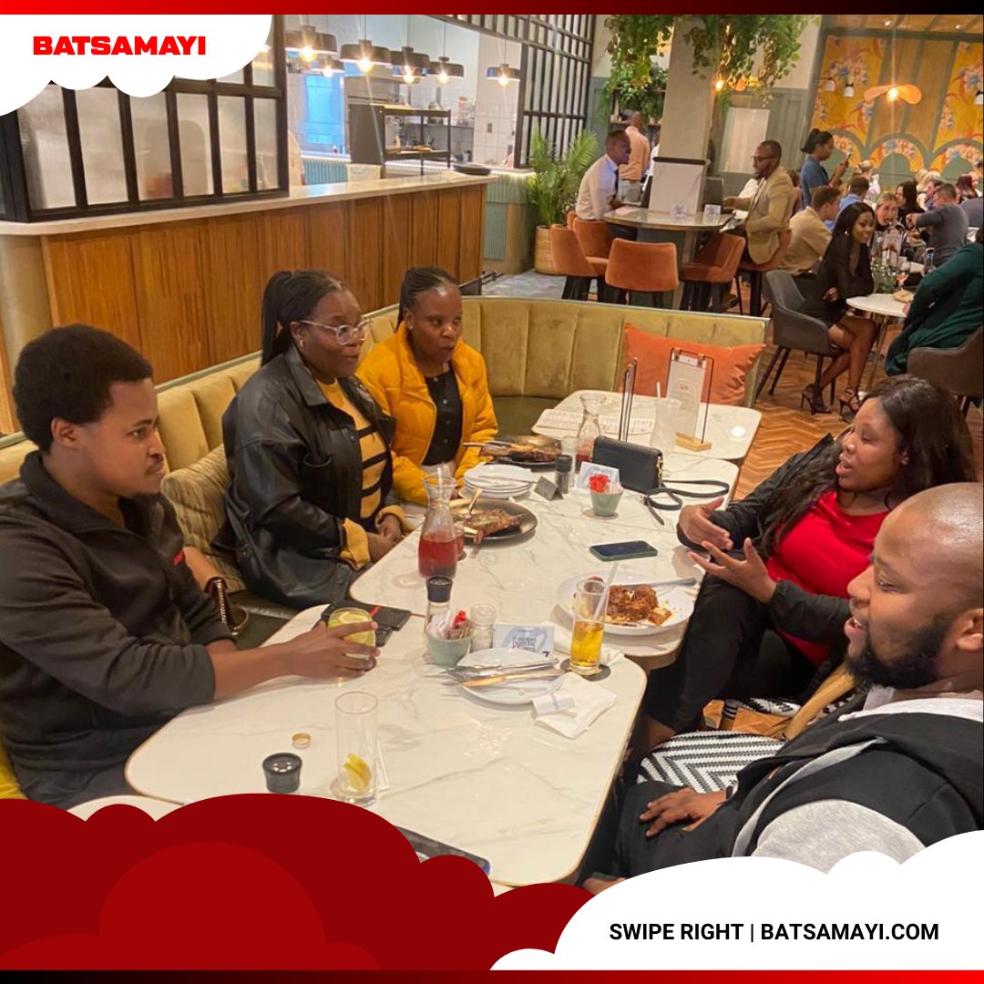 batsamayi's tweet photo. Thank you Doppio Zero PE for hosting us in June for our Team Outing. We had an amazing evening.
#BATSAMAYI #TeamOuting #GoodFood #GoodCompany https://t.co/JUMa5qvyHh