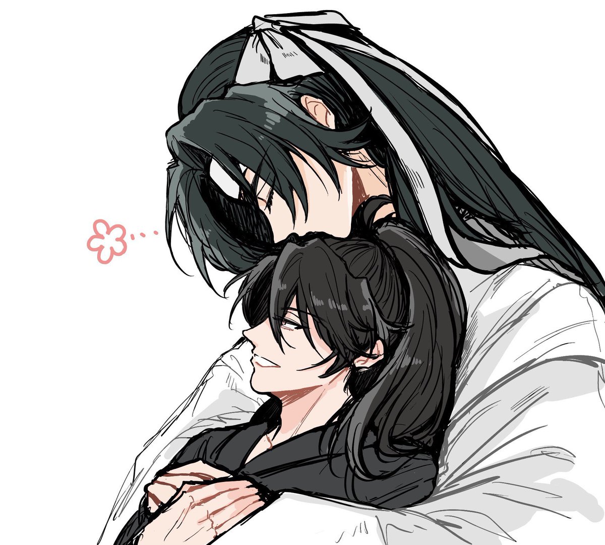 「백천청명    벽랑  님이 생일선물로 백청 소설을 주셨어요ㅜㅠ 저 이런거」|プルおじのイラスト