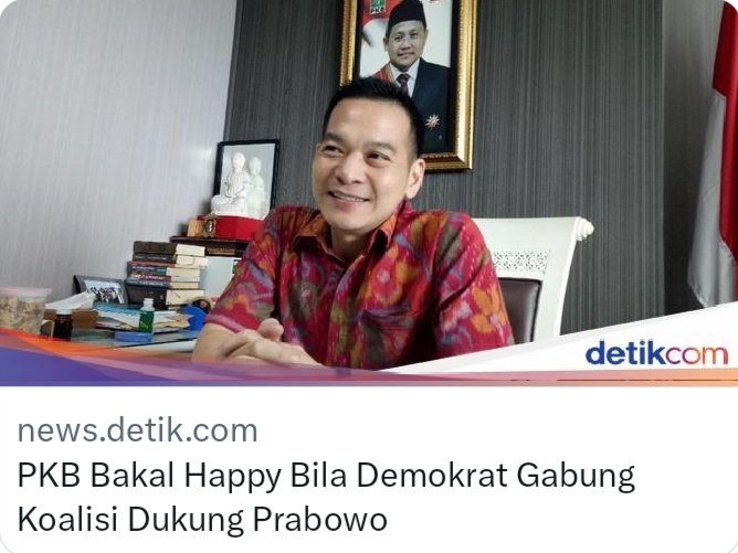 Yuk kita Heppy politik Riang Gembira Gus Muhaimin
#GusMuhaimin 
#PartaiKebangkitanBangsa 
<a href="/cakimiNOW/">A Muhaimin Iskandar</a> 
<a href="/EmHasanuddin/">M Hasanuddin Wahid</a> 
<a href="/Jazilul_Fawaid/">Jazilul Fawaid</a> 
<a href="/DPP_PKB/">DPP PKB</a> 
<a href="/zainul_munas/">Zainul Munasichin</a> 
<a href="/HasanRofiqi4/">Hasan Rofiqi</a> 
<a href="/IrmawanPKB/">Irmawan S.Sos.MM</a> 
<a href="/Brigade01Arwan1/">Muh Arwani</a> 
<a href="/Mursyidan10/">Abid Aceh</a> 
<a href="/DPWPKBAceh/">DPW PKB Aceh</a> 
<a href="/Mursyidan10/">Abid Aceh</a>