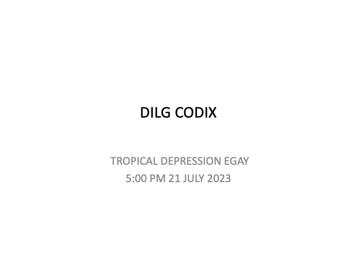 DILG_CODIX's tweet photo. Critical Cyclone Track Chart for TD #EgayPH   as of 5:00 PM  21 July 2023  #DodongPH #MagingLISTO #DisasterPreparedness

@DILGPhilippines

@NDRRMC_OpCen

@dost_pagasa

@civildefensePH

#LISTO        Also follow us on FB: https://t.co/3HDTDhEL0M https://t.co/bvEEV2cfGR