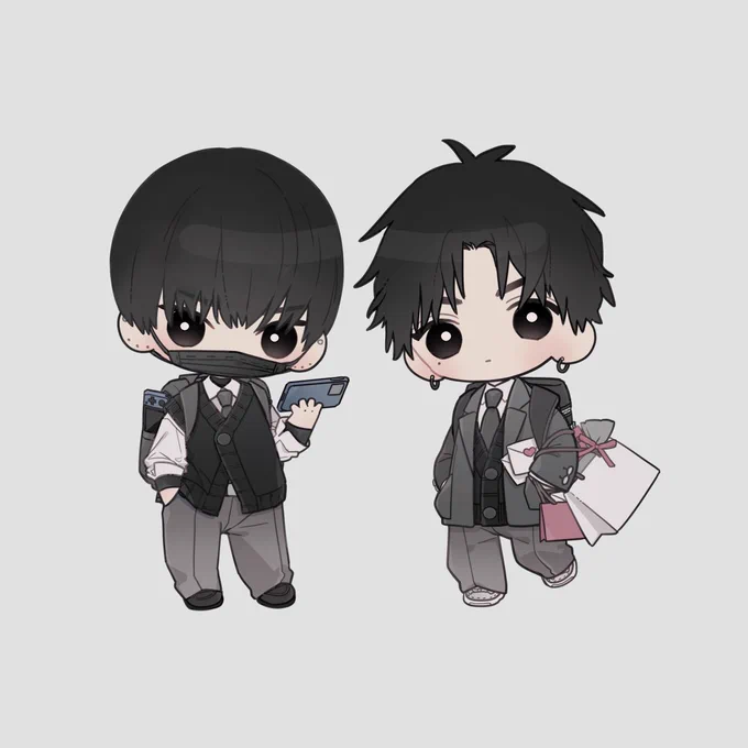 The summer vacation is about to start.  #創作BL #制服深夜2時