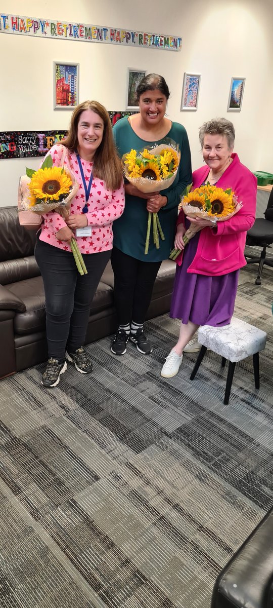 This week at the charity we've celebrated the retirement of a much-loved colleague, another member of staff turning 21 (again!) and another member of the team moving on to progress with her career. As a team we feel truly blessed to have worked alongside Julia & Louise.