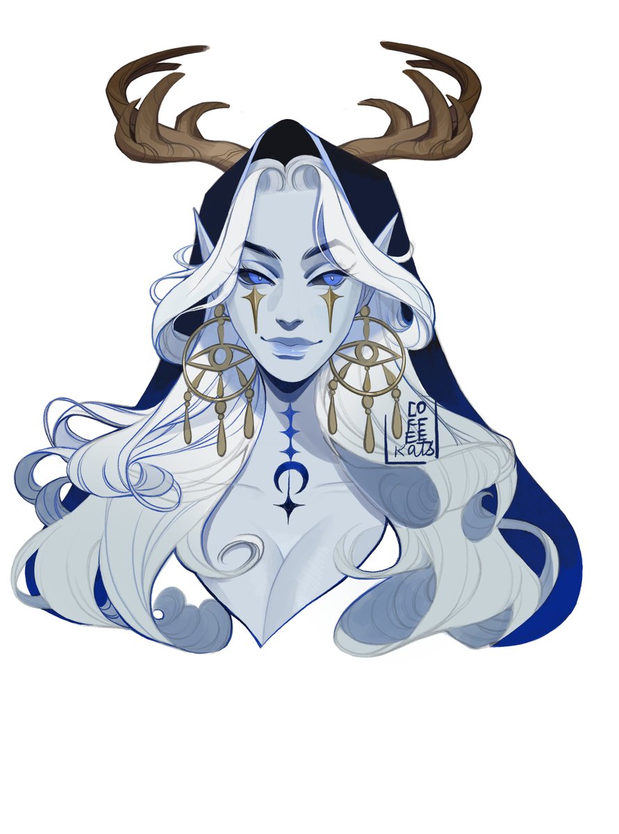 Kali 🌈🌙 Traditional/Digital Artist tweet media