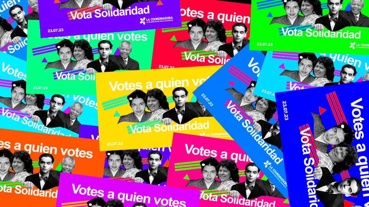 🫂Por una acción humanitaria de calidad e inclusiva que responda a las necesidades de quienes sufren el impacto de las crisis humanitarias, climáticas y olvidadas, especialmente las derivadas de conflictos y violencia
Votes a quien votes: #EsHoradeCooperar
🗳️#VotaYCoopera #23J
