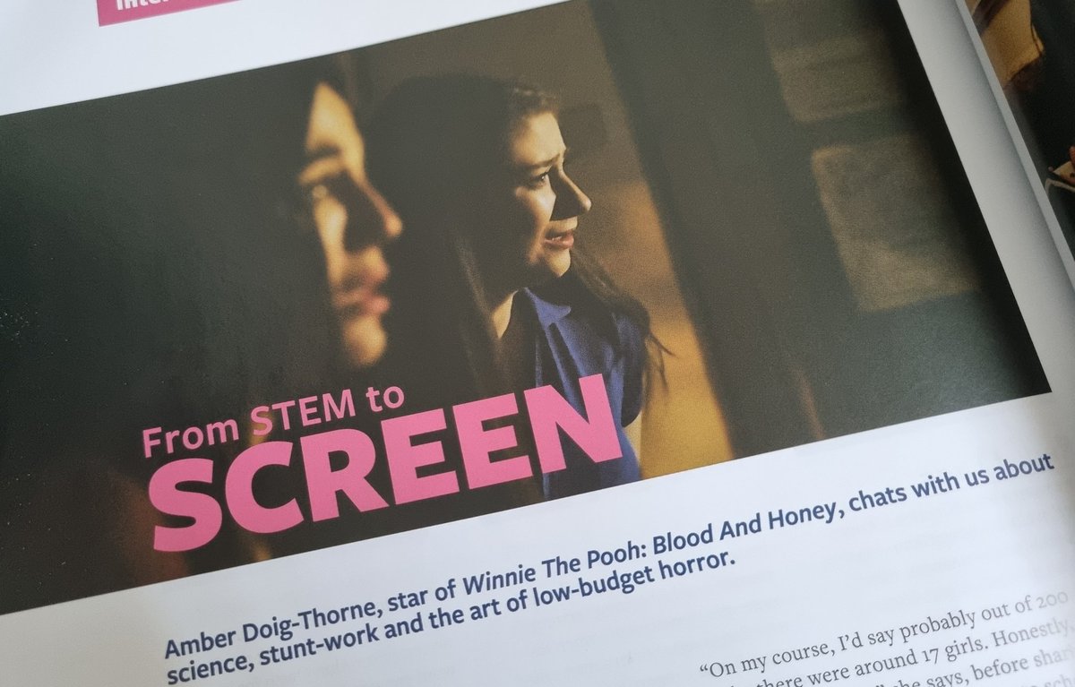 GizmoShikari's tweet photo. Issue 44 of @filmstories has not one, but two interviews from me. First, I spoke to  director @GrantTaylor27 about the wonderful short #Ecstasy and there's also my chat with @AmbzDT about going from science to screams in Winnie the Pooh horror Blood &amp; Honey https://t.co/pg4B378FnM