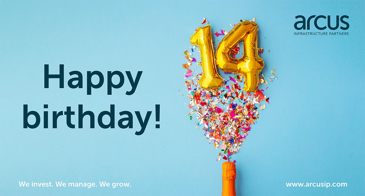 This week, Arcus turned 14! 🎈

We're grateful to our investors, portfolio companies, business partners, and everyone who's supported and worked with us over this time, including the Arcus team who makes the company what it is. We look forward to many more years of success🎂