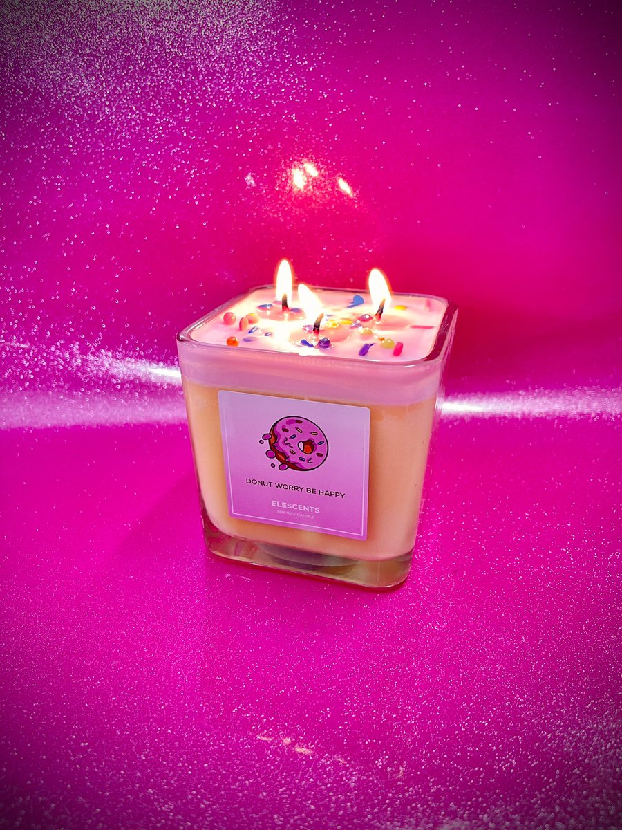 GM It’s Friday! Donut Worry Be Happy. Smelling delicious from <a href="/ELESCENTSBYSWOO/">ELESCENTS</a> 😋 check this great frangrance any many more at elescents.com