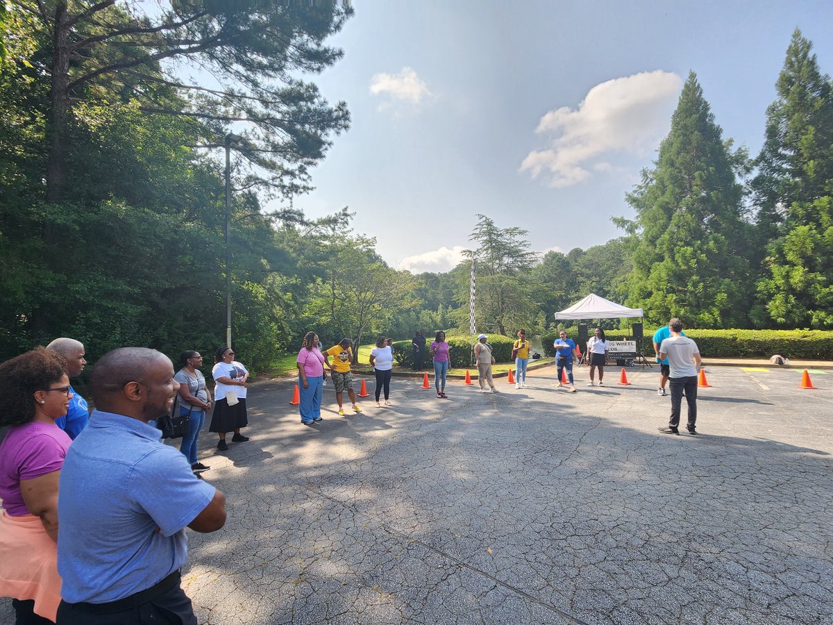 interveningLADY's tweet image. I am so excited to be joining the Camp Creek Middle School Community!!! We had an awesome experience during our Leadership retreat.  Awesome sessions with Dr. Grace Love on Restorative practices.  #AVID #restorativepractices @CCMPrincipal @CampCreekMiddle @CCMSMath