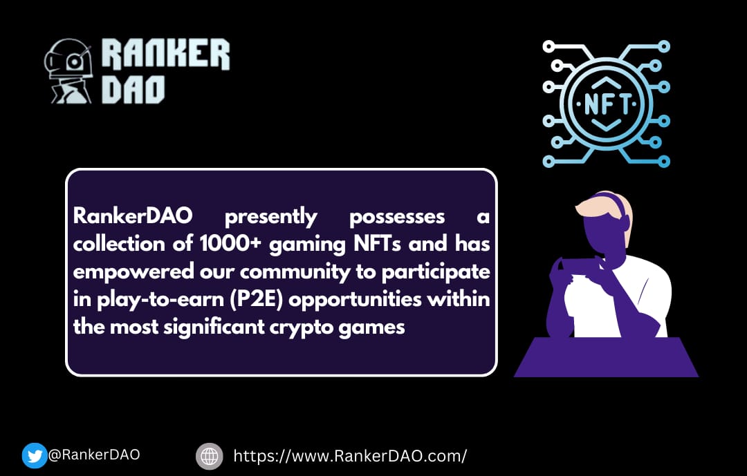 nasowisem's tweet photo. @RankerDAO Our guild is comprised of gamers who are incredibly enthusiastic about the play-to-earn (P2E) gaming landscape. #web3 #crypto #P2EGame https://t.co/UGyipx9paP
