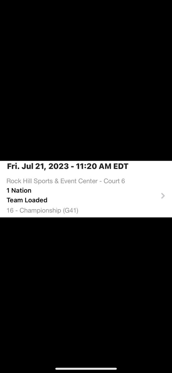 1Nation 16u at Rockhill!!