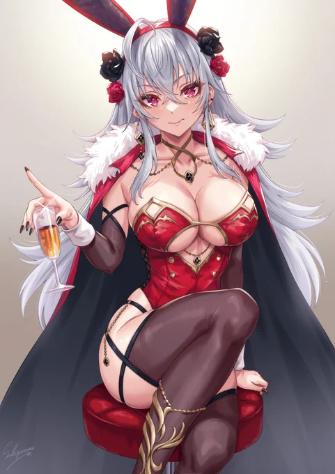 赤マントバニーお姉さん