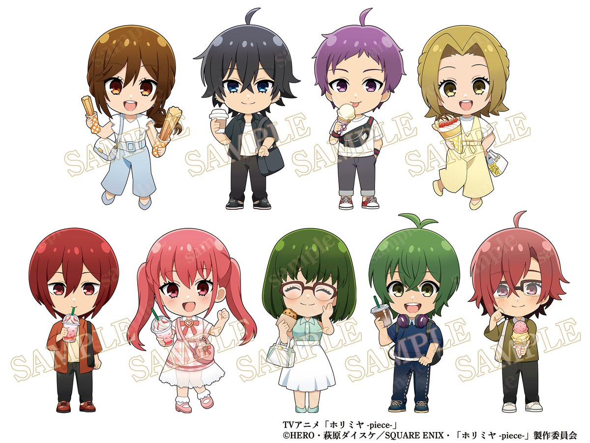 お仕事告知】 「SMILE BASE CAFE」様の『#ホリミヤ -piece-』コラボ