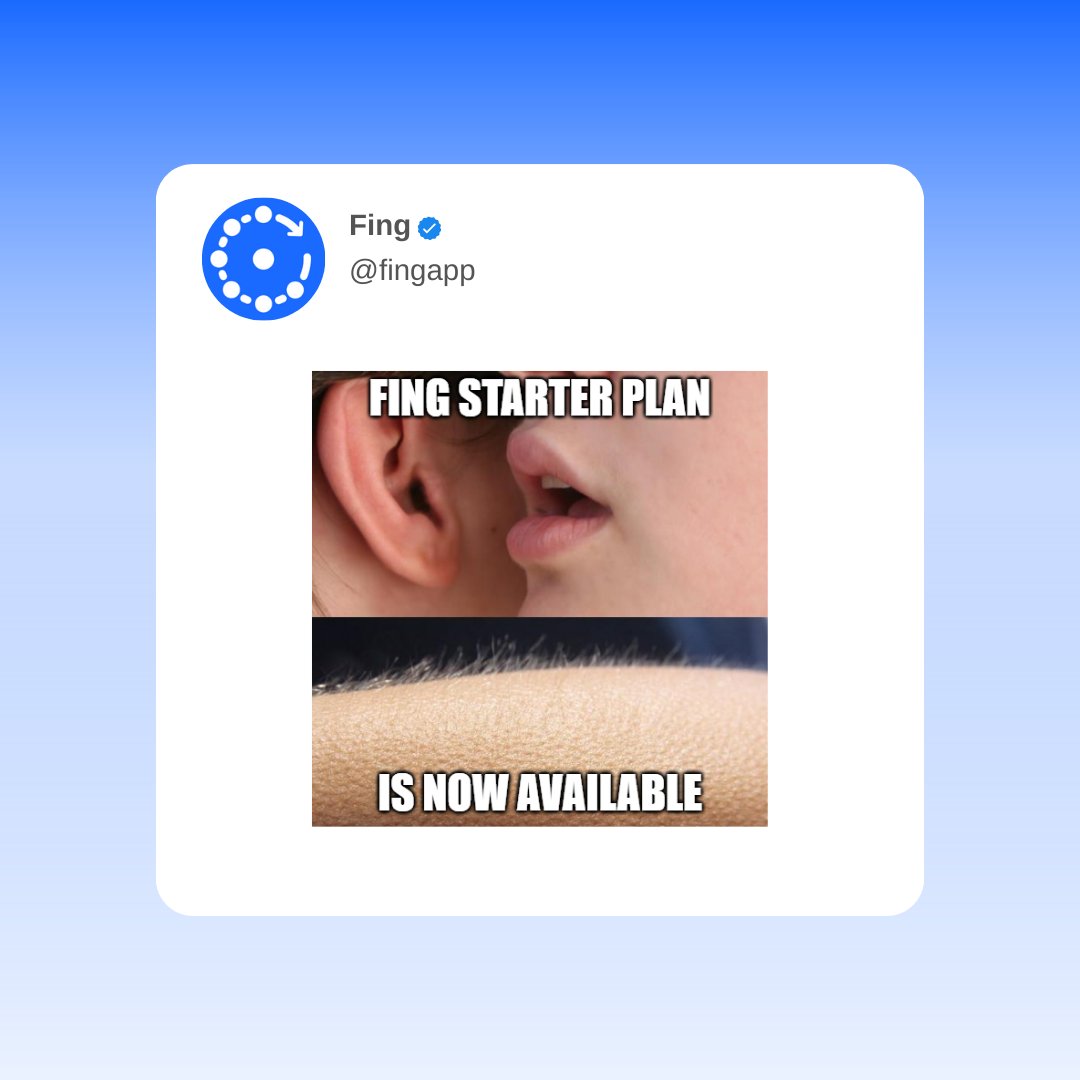 🧙‍♂️Get ready to feel like a tech wizard on a budget! Introducing Fing's Starter Plan at just $2.99/month. Keep a close eye on your network! No more mysteries about who's hogging the bandwidth or causing chaos in your cyberspace! fing.com/premium #fingapp #hiddencameras