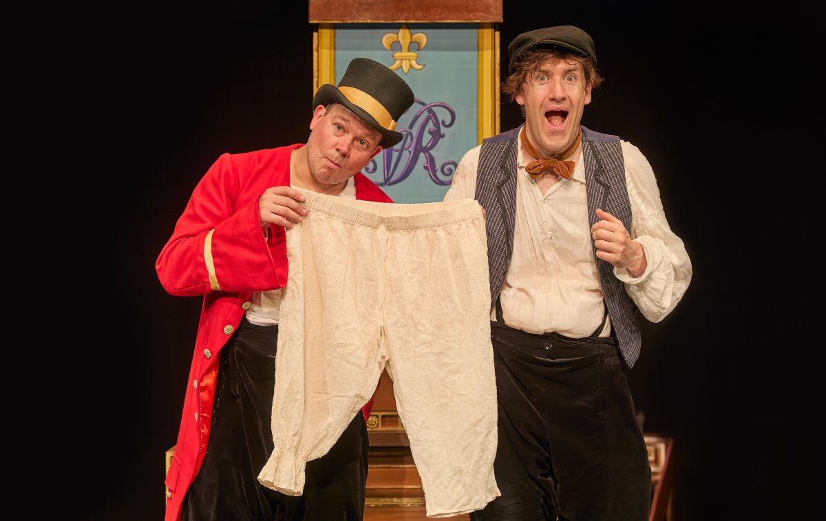 In 1838 the Boy Jones broke into Buckingham Palace and made off with some of Queen Victoria's underwear. Bloomin' cheek!

Find out more about this undie-taker on Saturday at The Bacon Theatre in Cheltenham and on Sunday at the Regent in Christchurch

birminghamstage.com/shows/horrible…