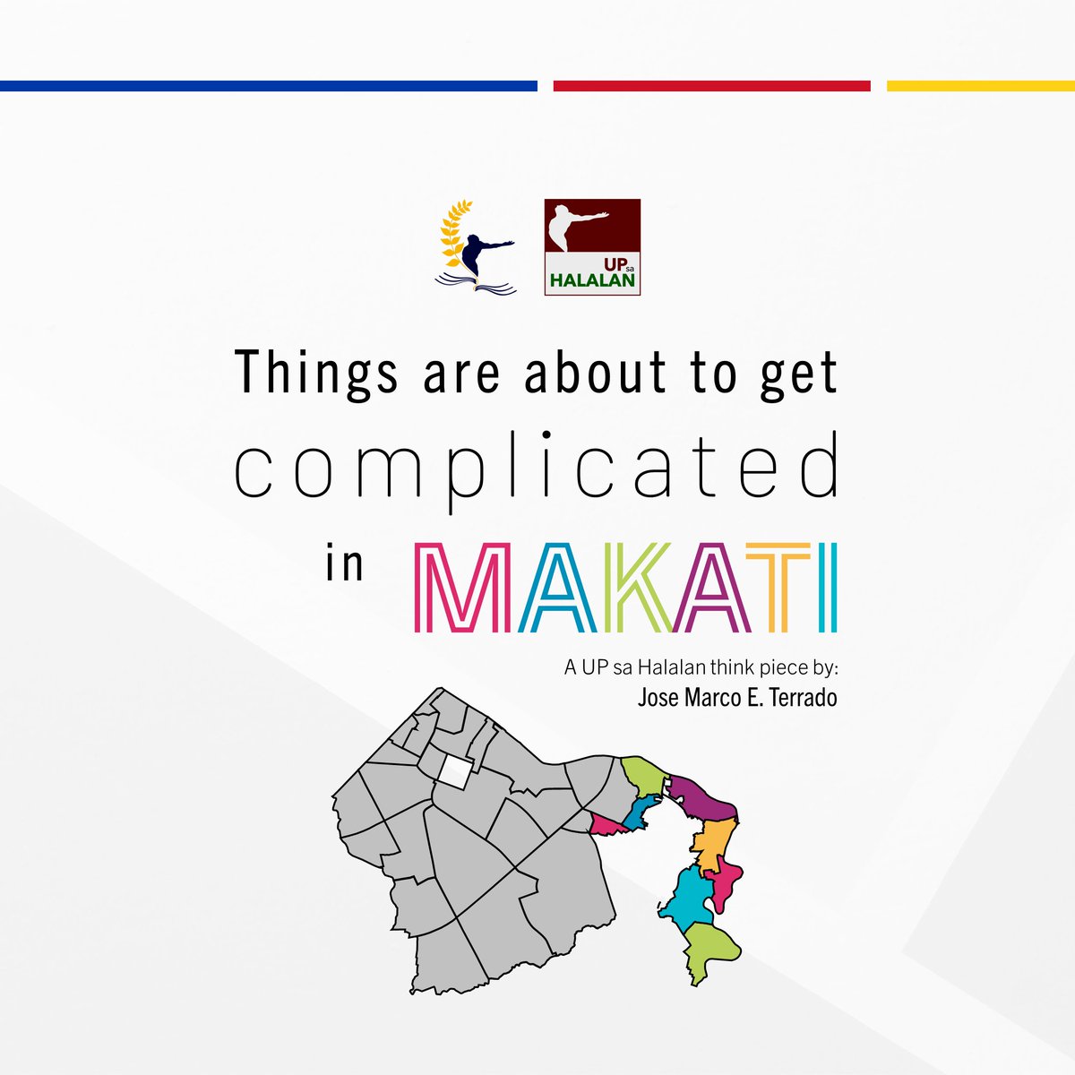 UPsaHalalan's tweet photo. 🏙️ What is happening in Makati?

In this think piece, @_jmterrado argues that the SC's decision confirming that the EMBOs are part of Taguig City has cost its residents decades of political representation, welfare benefits, and social services.

Read: https://t.co/wkcsR4eMjP https://t.co/mfL1qYuyPK