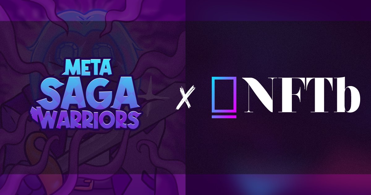 dexvraio's tweet photo. ⚡@Metasagawarrior now listed on @Nftbmarket!
⚡By listing on #NFTb, #MetaSaga Warriors enters an innovative realm, where every in-game asset, character, and item is turned into a distinct NFT, providing players with true ownership and rarity like never before.
🔽VISIT
https://t.co/fOPFSHTxTN