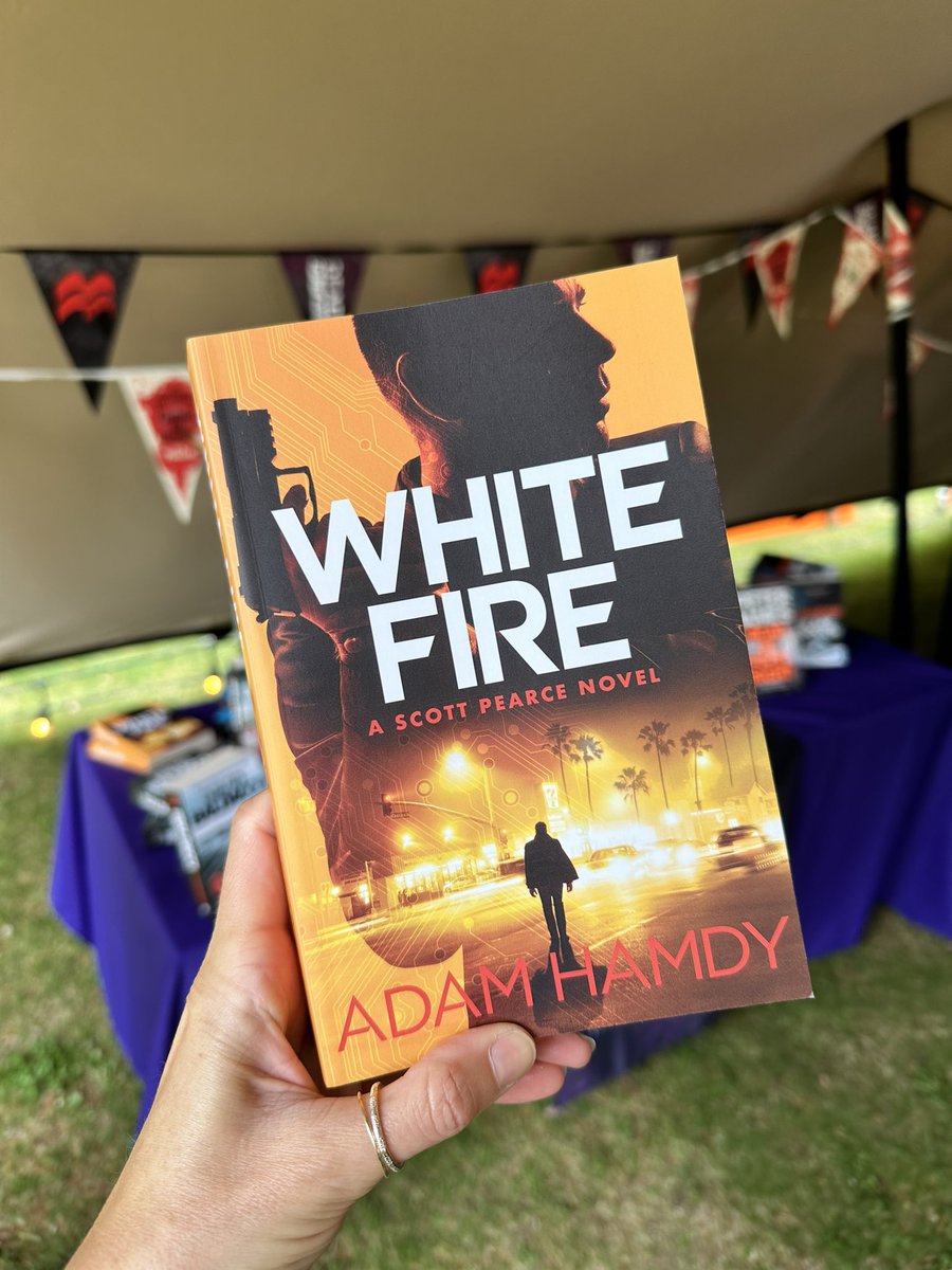 thereadingpara's tweet image. Just spotted the book I feature in as a character for the first time! #WhiteFire by @adamhamdy is out next month. 

More details here: uk.bookshop.org/a/10770/978150…