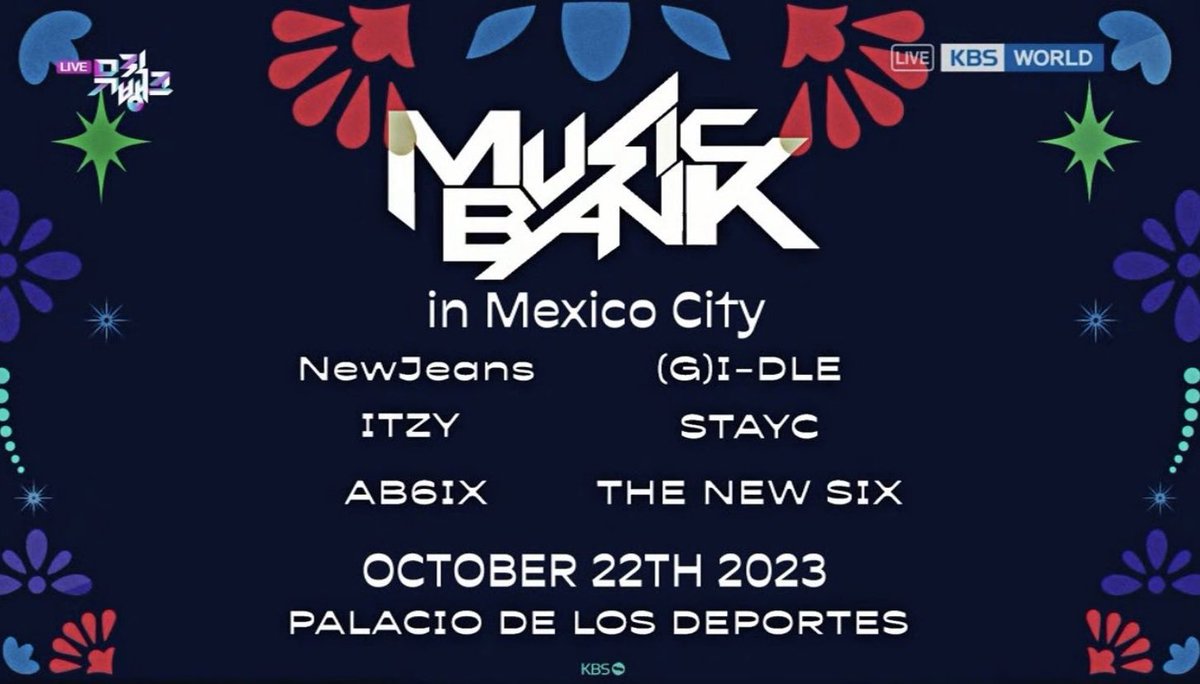 RT @peachiehunn: TNX will be in Mexico City for Music Bank on October 22! https://t.co/iiao9OM49B