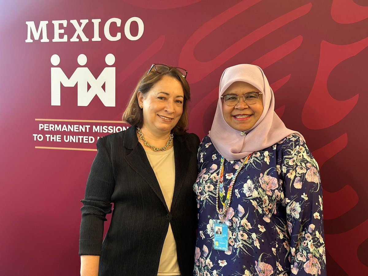 I thank Amb. @ABuenrostroMass 🇲🇽 for the participation of leadership of Mexico in #UNHA2 and Presidency of the Assembly. We look forward to further collaboration. To host #UNHA2 bureau meeting in Mexico and #WorldHabitatDay 2024 in Queretaro. #UNHABITATHLPF2023 @ONUHabitatMex