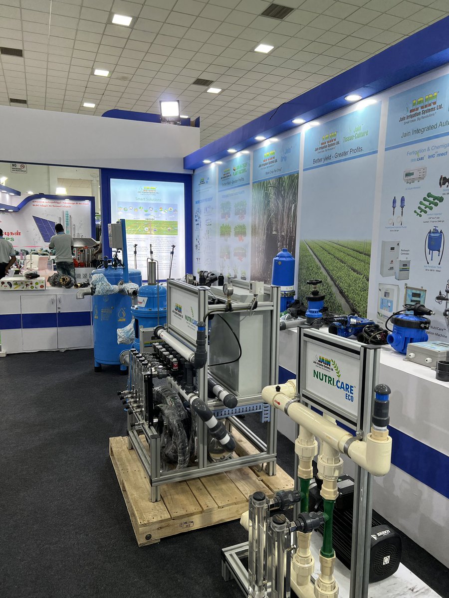 DrNarayananS1's tweet photo. Agri Intex coimbatore is a powerful platform that exposes farmers to latest advancements in agriculture. July 2023 saw @JainIrrigation and @JainTissueCrops exhibit their state of art technologies. https://t.co/hgU5dDDS87