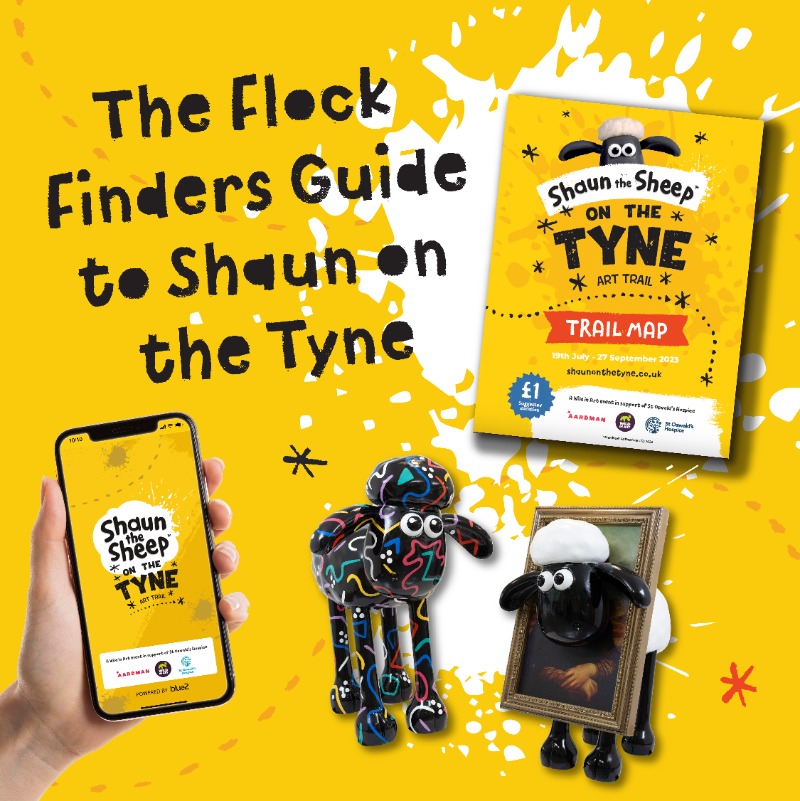 talesonthetyne's tweet photo. It’s the first weekend of the trail and we hope lots of you will be out and about searching for our flock. 😎🐏

Here are some top tips to plan your adventure across Newcastle 👇

Thank ewe for supporting @stoswaldsuk 💛

@wildinart | @shaunthesheep | @aardman | #ShaunOnTheTyne