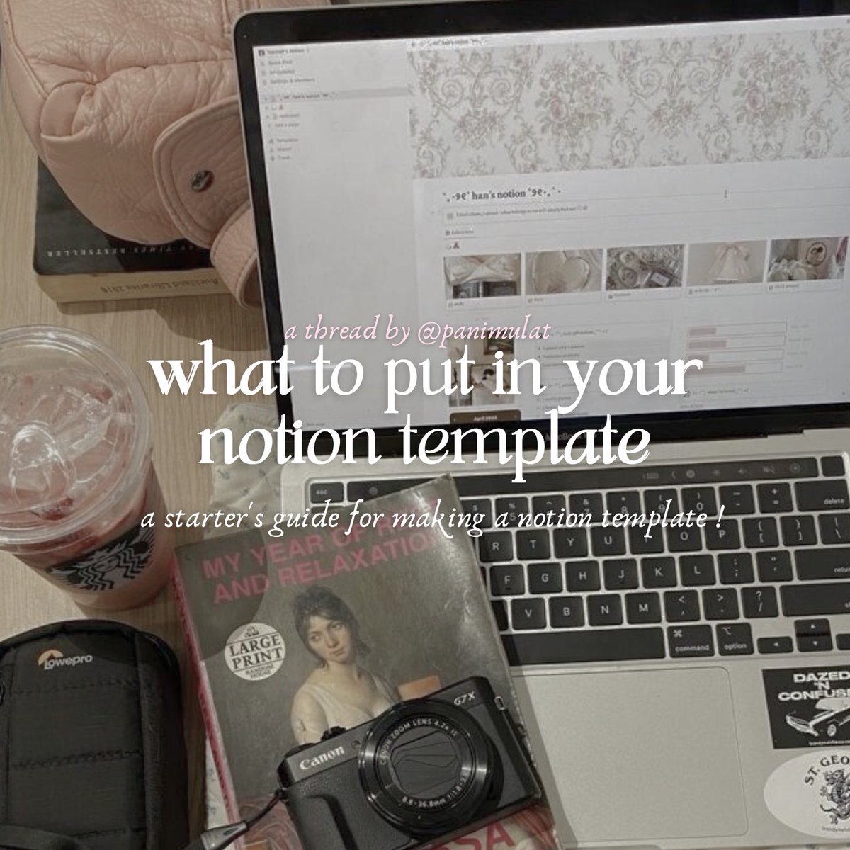 a notion tour/ setup guide for your first template !
— a thread