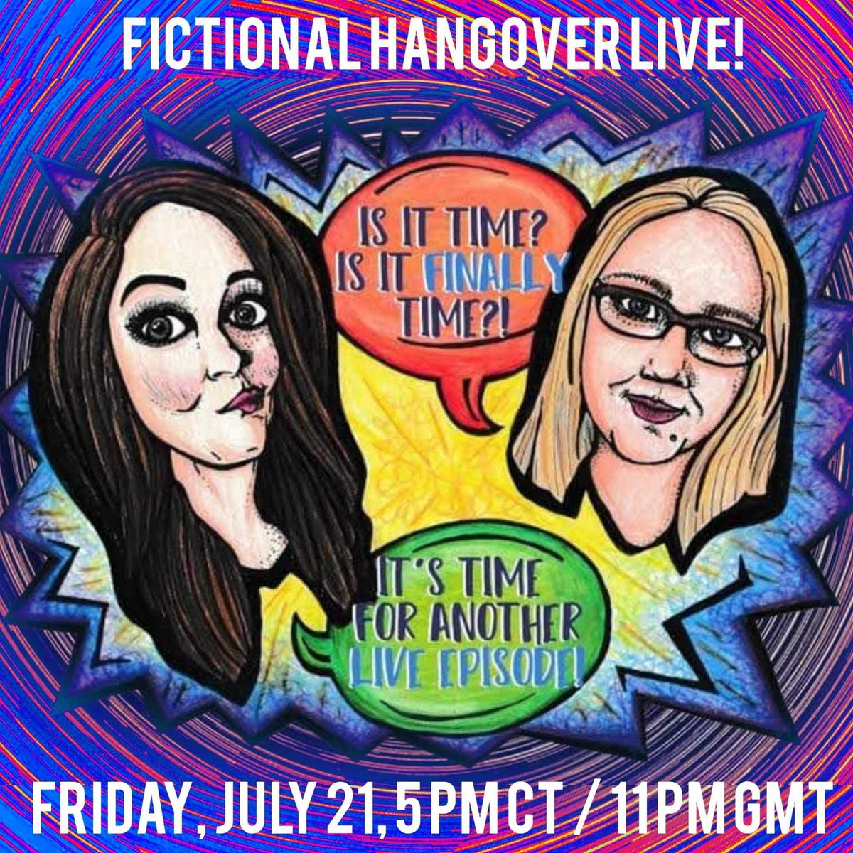 TODAY!!!!

We’ll be doing a LIVE episode on our YouTube channel bit.ly/FHonyoutube on JULY 21st 5pm CT / 11pm GMT. We’ll be discussing our Vampire Book Club read, the short story Vampires Never Say Die by Zoraida Córdova and Natalie C. Parker