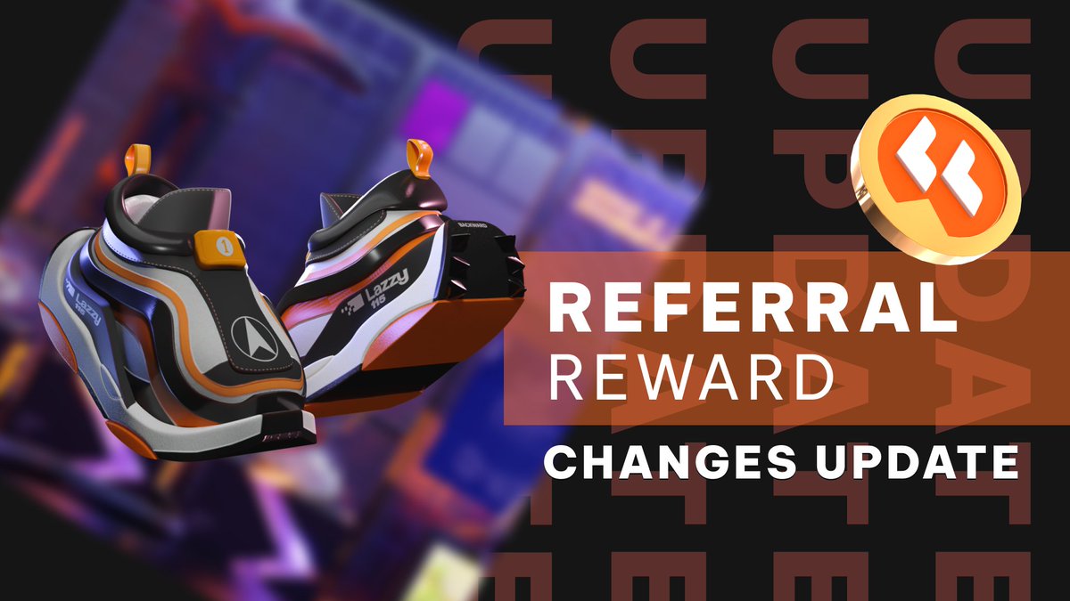 📣 REFERRAL #REWARD CHANGES UPDATE

⏰ Application period: in July 2023
💸 Reward varies from #BUSD -&gt; $FIU
❤ Increase the number of #luckydraw tickets
❌ Quest type "buy a shoe on the marketplace"

👉 Details: t.me/befitter_offic…

#beFITTER #Referral #NFT #M2E
