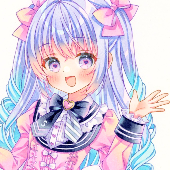 7月20日発売スモールエス74号にて、SS学園の新選抜メンバー【御縁ゆい】のイラストを描かせていただきました。よろしくお願いします  #スモールエス