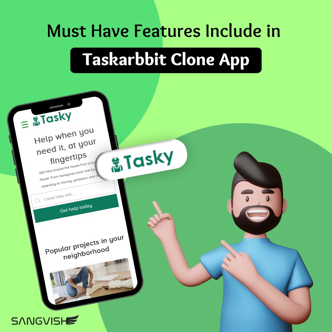 SangVishTech's tweet image. 🚀 Discover the Must-Have Features of our #TaskRabbitCloneApp! 📱✨ Simplify task management and connect with skilled professionals effortlessly! 💼💪
Visit: sangvish.com/taskrabbit-clo…
#TaskRabbitClone #ondemand #services #sangvish
