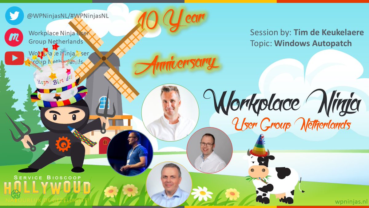 wpninjasnl's tweet photo. 🎉 And….. A new recording is online about Windows Autopatch!🎉

In this episode, we have a talk with @Tim_DK, Microsoft MVP and Consultant, about Windows Autopatch. 

Watch the video on YouTube: 📺 https://t.co/Q2QVvsStKi
or listen on Spotify: 🎙️https://t.co/Tor079sSwL https://t.co/tcGfAs6dfP