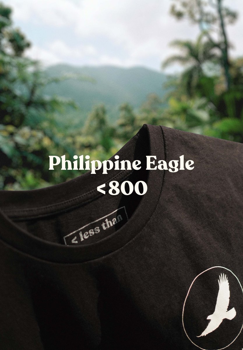 Less than 800 Philippine Eagles remain in the wild.

Choose a purposeful print this summer and help ensure the survival of a critically endangered species. 

#PhilippineEagle #CriticallyEndangered #EcoBrand #Eagle #Conservation #ReWild #EcoFashion #SlowFashion #Rainforest https://t.co/rwRIsZaLP5