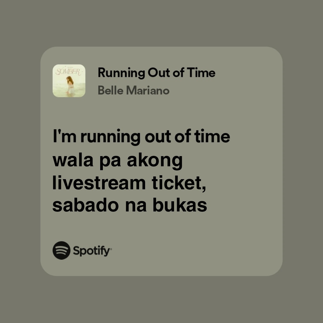 twiyy_05's tweet photo. Iba na pala lyrics ngayon🥹🥹
TICKET CUTIE ✨🤞🏻✨🤞🏻
#BelovedOnIwanTFC
#BelovedSOLDOUT
#BelovedBelleConcert
#BelleMariano https://t.co/m9GC8JyBZO