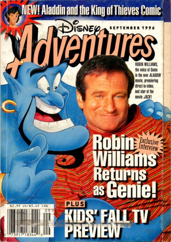 Disney_Wiki's tweet photo. Happy Birthday, to the late Robin Williams
For Disney, he played #Popeye, Philip in #Fubber and Dan in #OldDogs.
He is best known for voicing Genie in the #Aladdin franchise, and also voiced the titular Timekeeper from the Disney Park attraction and a Lost Boy in #BackToNeverLand https://t.co/kaXN4R1Cjz