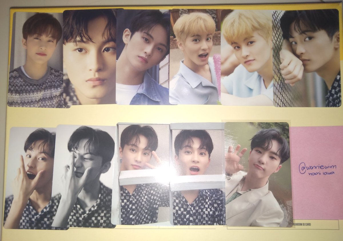 wts lfb 

hoshi lawa 500 + mark dicon pc set 150
₱650

pcs are in mint condi 

t. hoshi lawa scc al fine mark nct 127 dicon