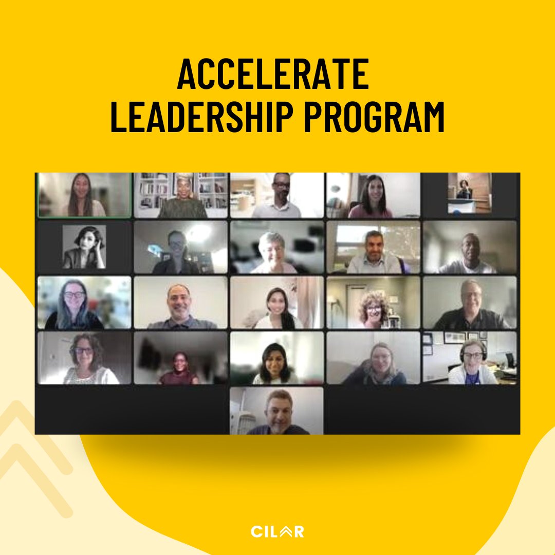 CILAR_CANADA's tweet photo. ๐ We just wrapped up an amazing Onboarding + Kickoff for the ACCELERATE Leadership program!
#ACCELERATELeadership #EDI #CilarPowerOfUs #Leadership https://t.co/KwjIQ0iu1z