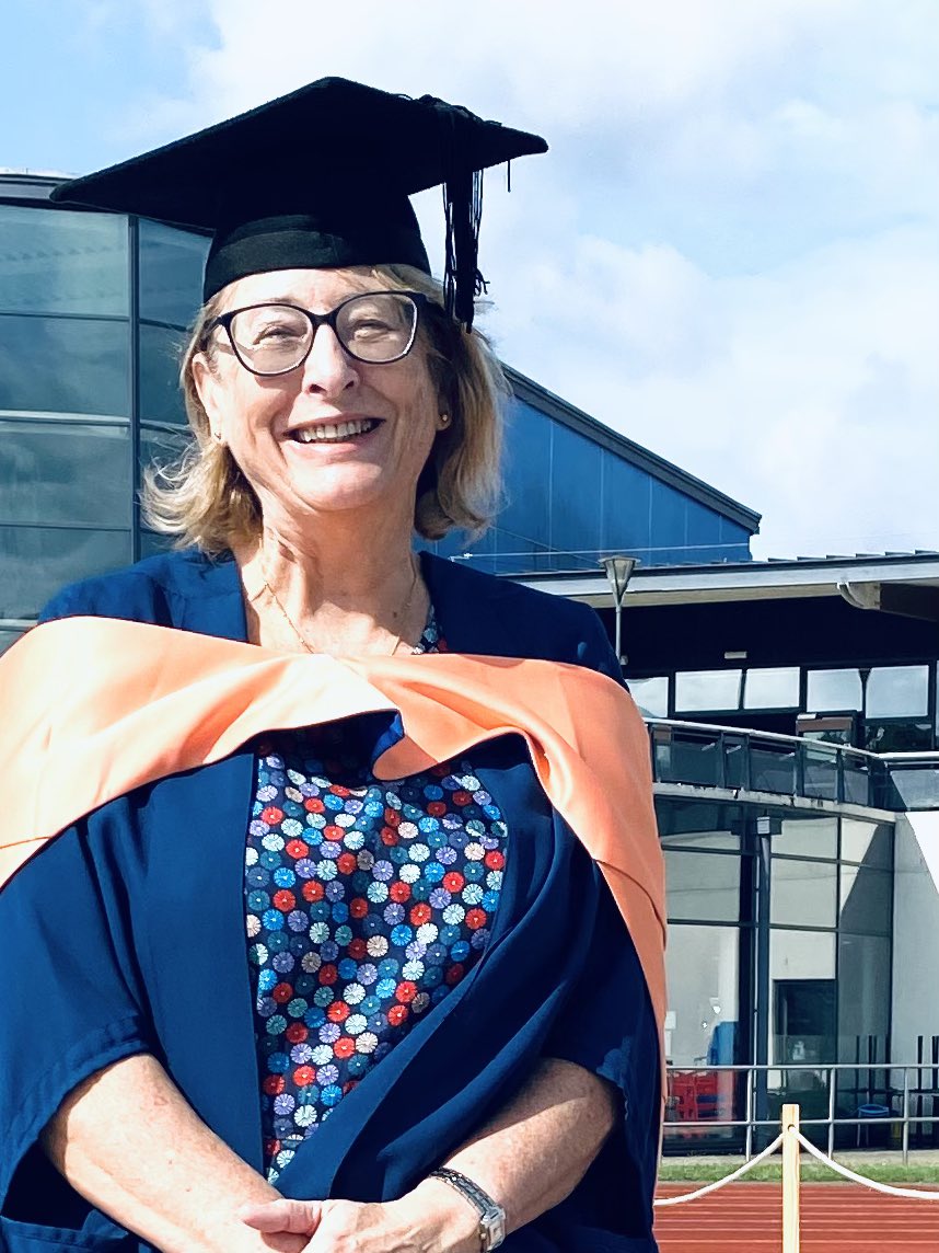 Graduation day for my ‘low-value’ MA. PM Sunak, my writing has saved lives, I guess you don’t ‘count’ that. #Lossadjustment #poetry #memoir #uealdc #ueagrad2023