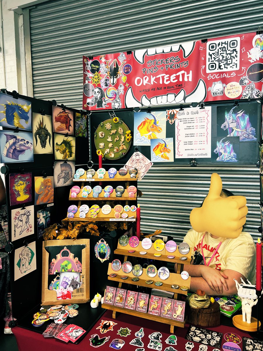 orkteeth's tweet photo. At #HYPERJAPANFestival2023 
Come say hoiii https://t.co/ZbInX77u4y