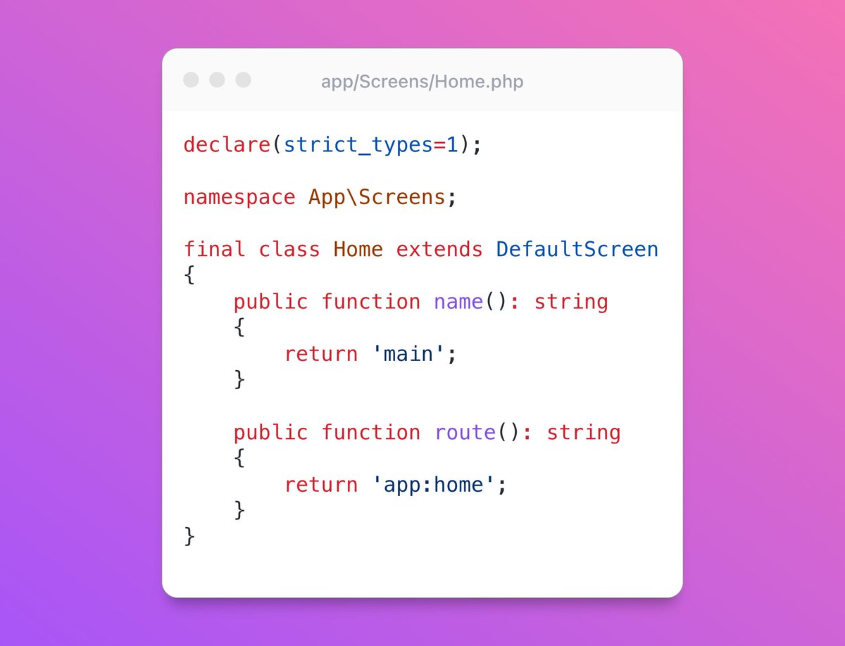 JustSteveKing's tweet image. What is this!?!?! Class based windows for NativePHP!?

#php #phpc #laravel #nativePHP