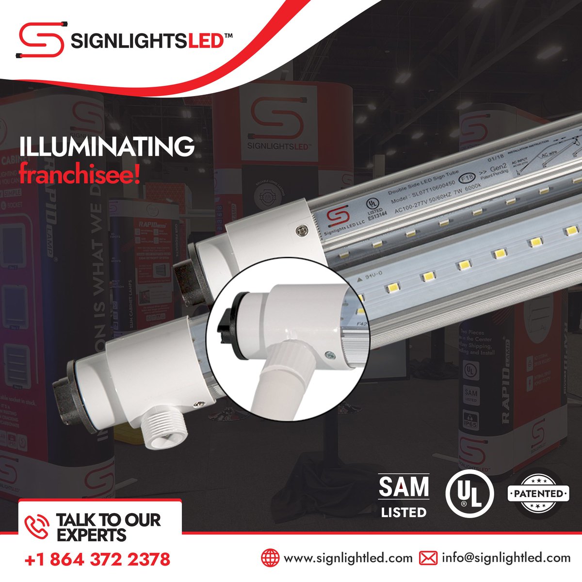 signlightled's tweet image. #SIGNLIGHTSLED makes Special #SignLights for franchisee…
Super Bright, Super Sharp Sign Lights help SIGN OUT YOUR BUSINESS from a long distance.

Enhance your #GasStation Business with SIGNLIGHTS!
Call us on 📞 864-372-2378
or
Visit: signlightled.com
.
.
.
#ledsignlights