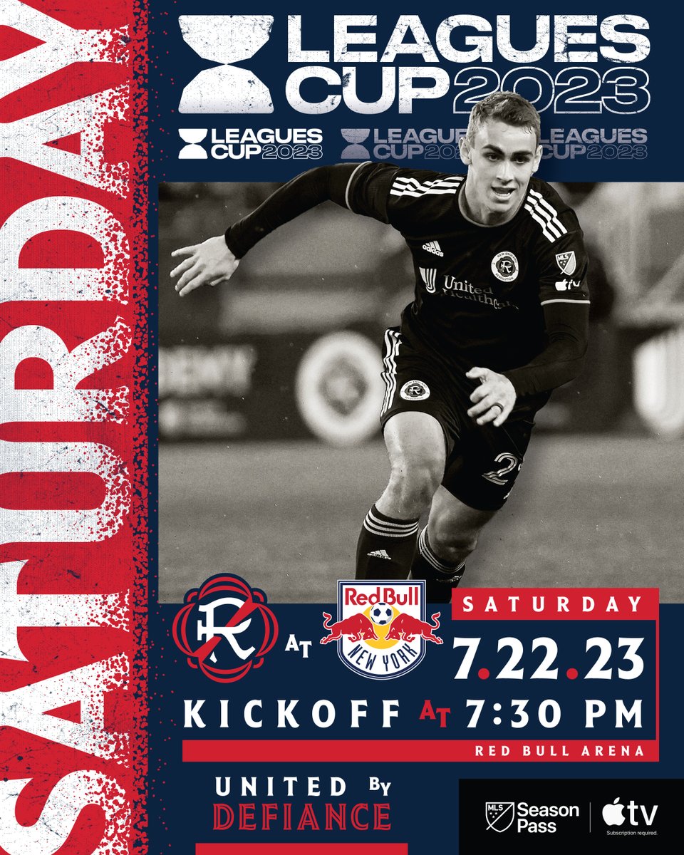 We enter <a href="/LeaguesCup/">Leagues Cup</a> facing off against a long-time foe. Watch the #NERevs all tournament long on #MLSSeasonPass 🔛 <a href="/AppleTV/">Apple TV</a>: apple.co/3Q3l3T0