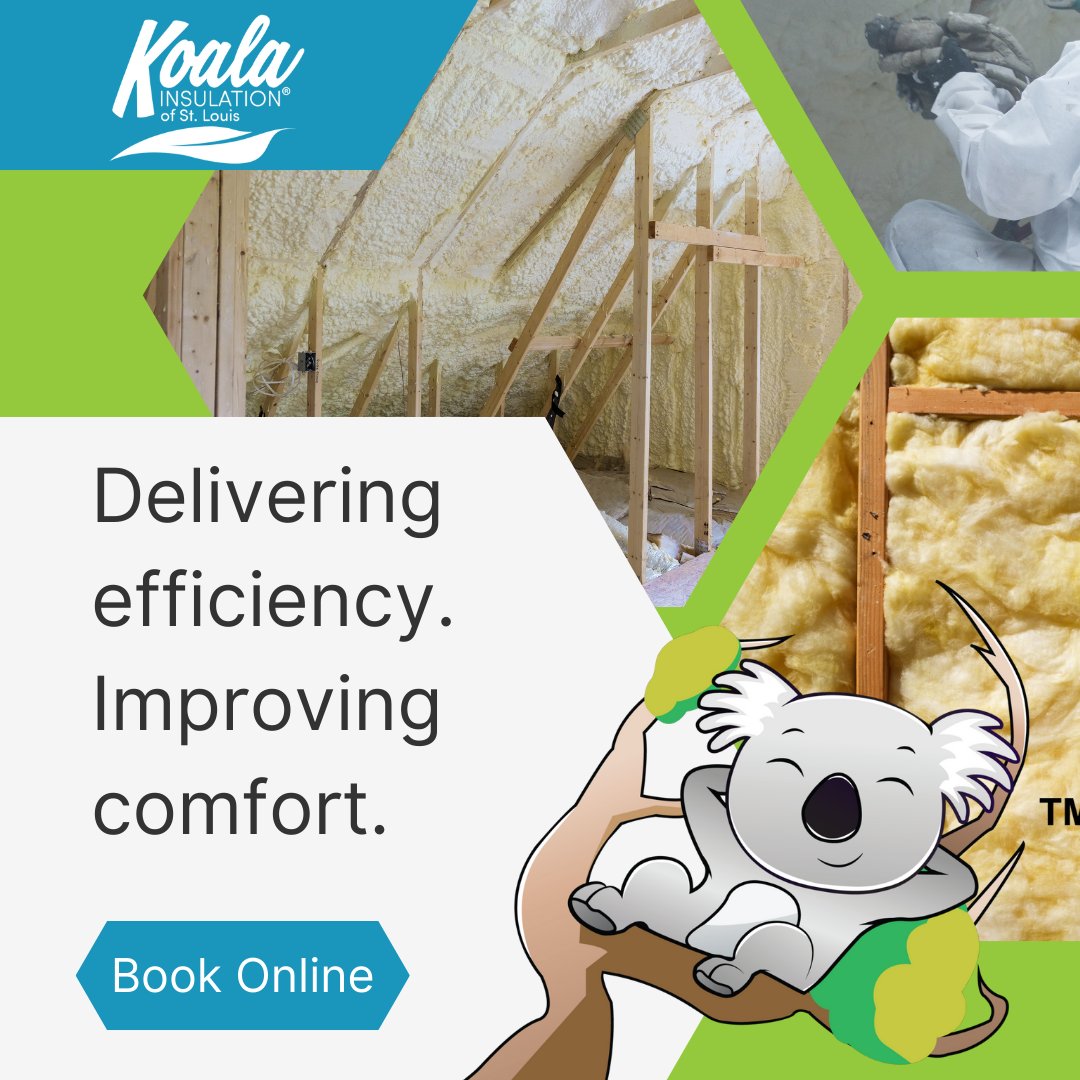 KoalaStLouis's tweet image. 📱 Booking is as easy as a eucalyptus snack for our koala pals! Just hop onto our website and schedule a FREE estimate from the comfort of your hammock. 🍃😴⛱️

book.housecallpro.com/book/Koala-Ins…

#KoalaInsulation #StayCoolThisSummer #ChillWithKoala #FreeEstimates #HomeComfort #Insulation