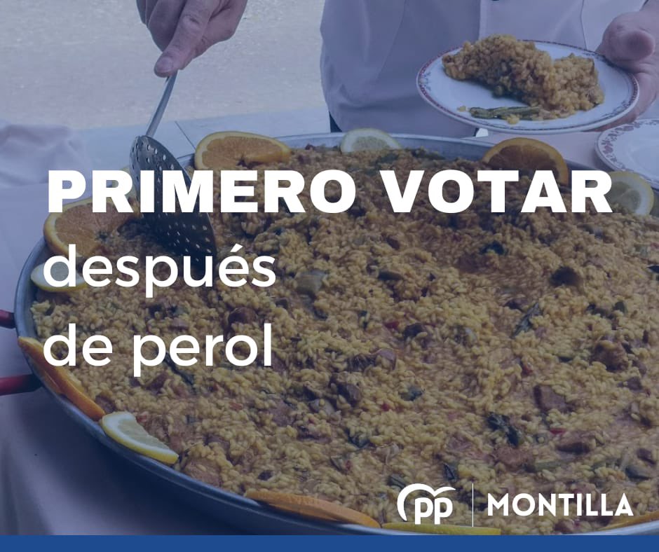 ppmontillaes's tweet photo. 👉🏻 Te proponemos varios planes para el domingo 🏡💦🥘🍷

#VotaPP
#EsElMomento https://t.co/a7Xb9mUQrl