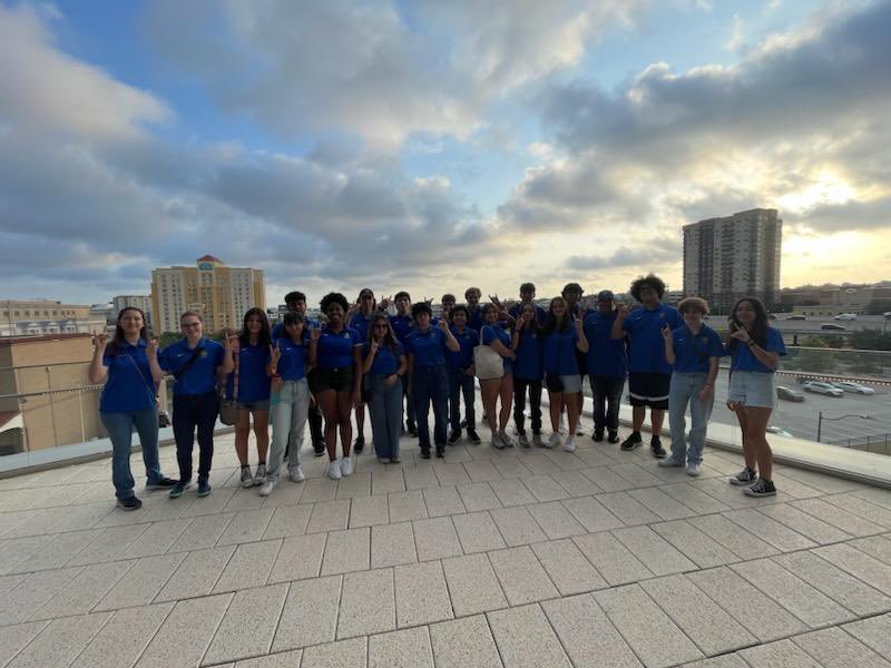 Alamo Heights Band (@heightsband) on Twitter photo The MMB Student Leaders are up early for the <a href="/txbandmasters/">Texas Bandmasters Association</a> leader day! This is the start of an amazing year! <a href="/AHISDFineArts/">Alamo Heights ISD Fine Arts</a> The MMB Student Leaders are up early for the <a href="/txbandmasters/">Texas Bandmasters Association</a> leader day! This is the start of an amazing year! <a href="/AHISDFineArts/">Alamo Heights ISD Fine Arts</a>