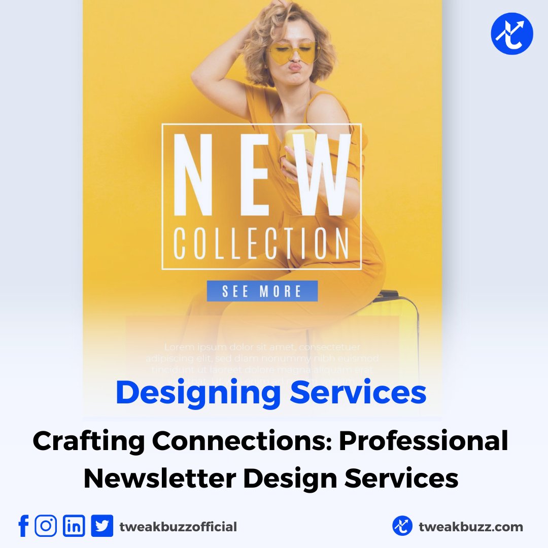tweakbuzz's tweet image. Crafting Connections: Professional Newsletter Design Services

𝐃𝐢𝐬𝐜𝐨𝐯𝐞𝐫 𝐦𝐨𝐫𝐞 𝐚𝐭 tweakbuzz.com 𝐚𝐧𝐝 𝐫𝐞𝐚𝐜𝐡 𝐮𝐬 𝐚𝐭 +919728097972 𝐟𝐨𝐫 𝐦𝐨𝐫𝐞 𝐪𝐮𝐞𝐫𝐲.
#newsletterdesign #newsletterdesigntips #animationart  #newsletterdesignservices #tweakbuzz